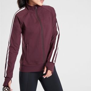 Athleta track jacket size small EUC